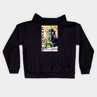 Metropolis Novel with Robot Kids Hoodie